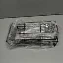 Aitatty Over the Door Shower Caddy Hanging: Black Rustproof Shower Organizer over the Door - No Drilling Bathroom Rack for Inside