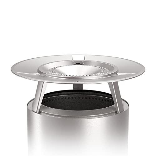Solo Stove Bonfire Heat Deflector - Enhance Warmth and Comfort for Your Fire Pit - Durable 304 Stainless Steel - Maximizes Heat Radius - Long-Lasting Camping Essentials, 7 lbs
