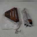 Shower Foot Rest 15 in, Acacia Shower Stool for Shaving Legs,Corner Bath Shower Bench with Starage Shelf for Inside Small Shower Spaces