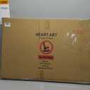 HEART ART 24 x 36 Poster Frame 4 Pack,24x36 Frame without Mat for Horizontal or Vertical Wall Mounting,Black