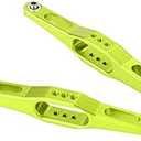 Rear Suspension Arm, Durable Metal 2pcs Set Rear Trailing Arms for RC Car Enthusiasts Off-Road Racing and Track Performance(Green 0023G)