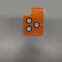 TORRAS 3-Year Ultimate Durability for iPhone 17 Pro Max/17 Pro Camera Lens Protector-1:1 Invisible Fit & Ultra Clarity, Military-Grade 9H+ Aerospace Glass Anti-Scratch Easy Installation, Cosmic Orange