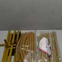 Metal Arch Backdrop Stand 7.2FT+6FT Wedding Arch Backdrop Stand Set of 2 Gold Arch Backdrop Stand for Valentines Day Party Wedding Ceremony Baby Shower Birthday Floral Balloon Decration