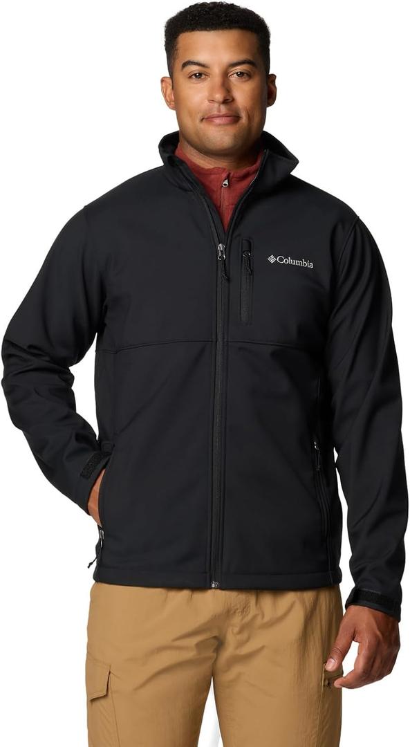 Columbia Men's Ascender Softshell Jacket (Large, Black)