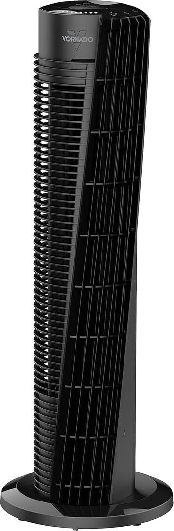 Vornado OSC54 Oscillating Tower Fan with Remote, 32 Inch, Quiet Powerful Fan, Oscillates 70, 1-8H Timer, 4 Speeds, Touch Control, Air Circulator Fan for Bedroom and Home Office, Black