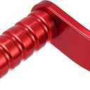 Motoforti 11mm Universal Adjustable Motorcycle Dual Way Gear Shift Lever Footrest Pedal Shifter Adapt Refit Accessories 50cc-160cc CNC Aluminum Alloy Red