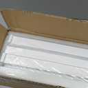 4.74 lb 21 in Wooden Oversized Mahjong Racks with Pushers(White), 21 inches Extra Large