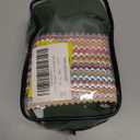 Uikue Women's Bikini Sets V Neck 2 Piece Swimsuits High Waisted Color Block Drawstring Bathing Suits Tummy Control Swimwear XL