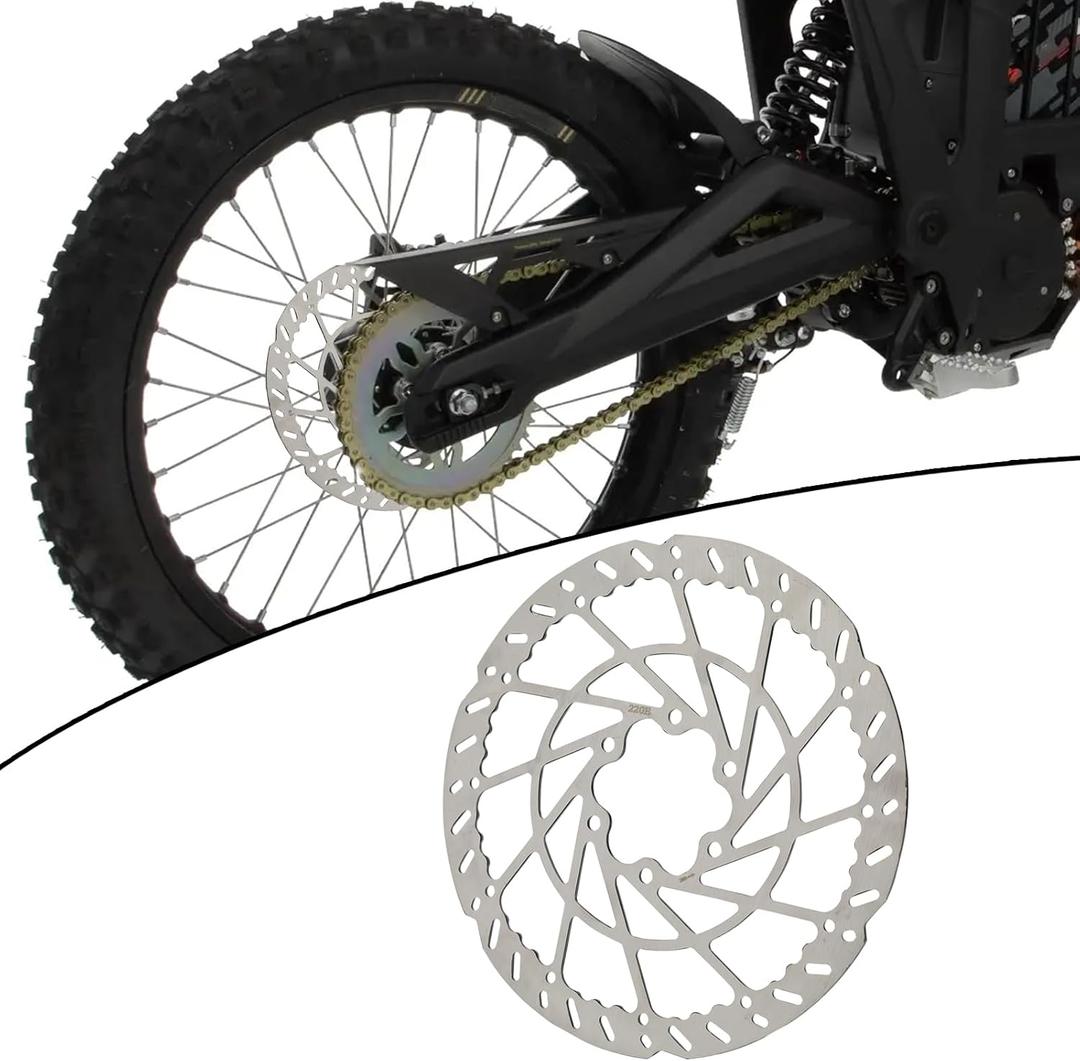 CHANGCHENG Talaria Rear Brake Disc Motorcycle Rear Rotor Brakes Steel Electric Dirt Bike Brake Rotor for Talaria Sting MX3 MX4