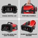 25Amp Car Battery Charger, Maintainer, 12V/24V LiFePO4 Lead Acid (AGM/Gel/SLA) Smart Trickle Charger, Engine Start Booster Mode, Battery Desulfator Repair Charger for Automotive Truck Motorcycle Boat