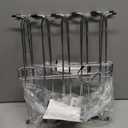 ZEDODIER Legging Organizer for Closet Hanging, 2 Pack Rotatable Sturdy Hanger for Girls' and Adult XS/S Leggings, Holds Up to 20 Leggings, Space-Saving Closet Organizers and Storage, Silver