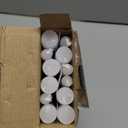 White Taper Candles, 14 Pack 10 Inch Unscented Long Tapered Candles 8-Hour Burn for Weddings, Church Altars, Gothic Halloween, Holiday Decor, Prayer Ceremonies, Halloween, Christmas