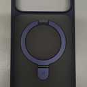 TORRAS Magnetic Ostand for iPhone 17 Pro Max Case, [Military Grade Drop Tested] [Compatible with MagSafe] [Build-in Kickstand] Translucent Slim Soft Edge Anti-Fingerprint 6.9" 2026, Deep Blue