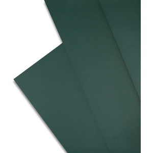 Majestic Giftware PVC Faux Leather Fabric 5 Yard (CFE35-54X180)| Hunter Green Synthetic Vinyl Faux Leather Sheets by The Yard for DIY Crafts, Upholstery | Waterproof & Easy to Clean - 54" X 180"