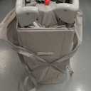 Baby Bassinets Bedside Sleeper, 4 in 1 Portable Bedside Crib w/Mattress, Diaper Changer, Storage Basket, Music Box, Carry Bag, Foldable Playard Sleeper for Newborn (Light Gray)