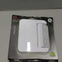 GE Pro Side-Access Swivel Surge Protector, 5-Outlet Extender with 2 USB Ports, Wall Tap Adapter, Charging Station, 3-Prong, 560 Joules, 2.4 AMP/12 Watt, White