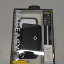 MAGEASY Designed for Phone 17 Pro Wallet Case with Crossbody Strap - Compatible with MagSafe Detachable Coin Purse & Card Slot, Leather Crossbody Lanyard, 16ft Drop Protection | Pouch M (Black)