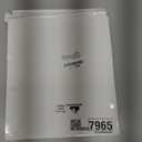 Gueevin 24 Pcs Plastic Folders with Pockets, Back to School Two Pocket Folder Fit Letter Size, Heavy Duty School Business Card Holder for Home Office, 11. 61 x 9. 45 Inches (White)