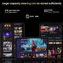 Android 15 Tablet,10 inch Tablets, Octa Core CPU, 12GB+64GB+512GB Expansion, 1280x800 Display Screen, Wi-Fi6, Dual Camera, 6000mAh Battery Tablet PC,Widevine L1 Google Kids Space