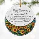 10 x Retirement Gifts for Women & Men: Retirement Ornaments, Farewell Gifts for Retiring Coworkers, Retired Gift for Coworker, Friend, Boss, Employee, Teacher, Nurse  Christmas OrnamentsStyle C