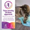 SmartyKat Electronic Motion/Moving Toys for Cats & Kittens, Battery Powered, Mimics Motion of Real Prey, Fun & Interactive Play - Multiple Styles
