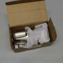 Enhon Shower Knobs 2 Piece Replacement, Compatible with Pfister Verve Tub Shower Handle Replacement, 2 Faucet Handle Trim Kit for 5-1/2 inch High, 12 Tooth Broach Stem Cartridge (Brushed Nickel)