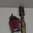 YOXUFA Air Filter Exhaust Header Muffler Silencer Stage 2 Assembly For Predator 420cc 301cc 389cc GX390 GX270 8hp 13hp Mini Bike Go Kart Golf Cart Lawnmower OHV Clone Engine Parts (420 Exhaust Kit Without Carb)