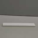 Delamu 56.7in Cord Hider, Cord Covers for Mini Wire on Wall, Paintable Cable Hider Wire Covers for Cords, Self-Adhesive Cable Cover Management, Easy Set-up Wires Hiders for TV, W0.55 H0.4in, White