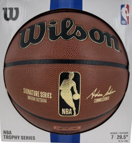 Wilson Trophy Series Official NBA Indoor/Outdoor Basketball, Size 7 (29.5")