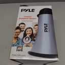 PYLE-PRO Portable Megaphone Speaker Siren Bullhorn - Compact and Battery Operated with 20 Watt Power, Microphone, 2 Modes, PA Sound and Foldable Handle for Cheerleading and Police Use PMP24PK (Pink)