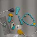 Doctor Kit for Toddlers 3-5 - Preschool Pretend Play Medical Kit with Stethoscope, Blood Pressure Cuff and Carrying Bag- Dress Up Toys for Kids Ages 3+ Years