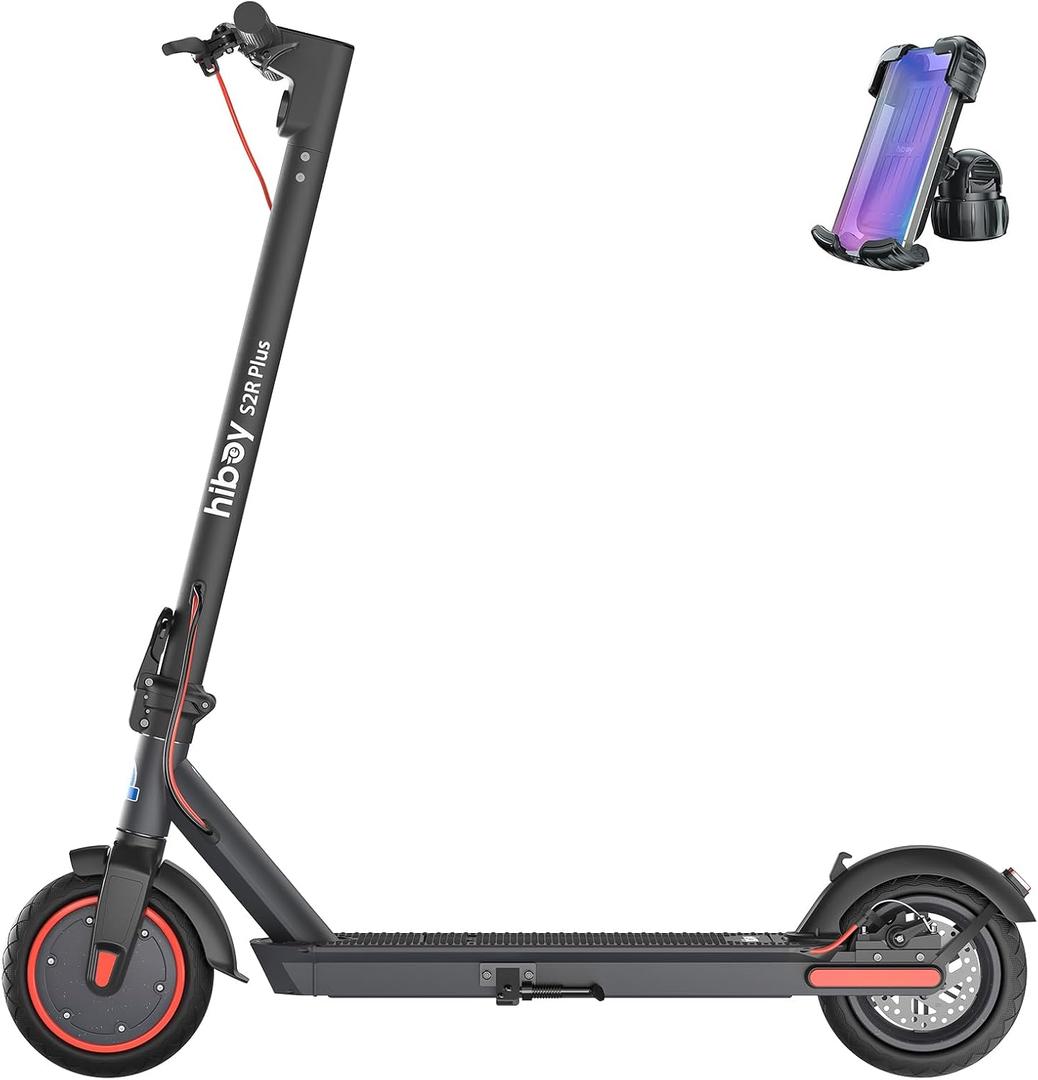 Hiboy 500W Peak Motor Electric Scooter, 19MPH, 22 Miles Long-Range, Foldable Commuter Electric Scooter Adults with Removable Battery, Dual Braking System & APP for Urban Travel, 3,246,699 Cubic"