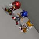 Jada Metalfigs Sonic The Hedgehog 4-Pack, Sonic, Tails, Knuckles, Shadow, 2.5 Die-Cast Figures - Wave 1, Ages 8+