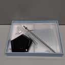 ZEEYUAN Rotating Acrylic Photo Frame DIY Multiple Picture Frame 5 Double Sides/Insert 10 Pcs of 4x6 Inch Photos,360 Rotation Windmill Picture Frame Desktop Photo Display (Transparent)