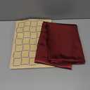 Bedsure Satin Pillowcases, Similar to Silk Pillow Cases Queen Size Set of 2, Burgundy Pillow Case with Envelope Closure, Christmas Decor Home Gifts for Women Men, 20x30 Inches, 2pcs