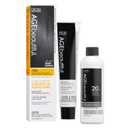 AGE beautiful Permanent Hair Color Dye Liqui Creme | 100% Gray Coverage | Anti-Aging Haircolor | Biotin for Thicker, Fuller Hair | Professional Salon Coloring (7AA Double Ash)