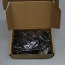 HOOJIH Clip in Ponytail Extension, Ponytail Extension 18 Inch Hair Ponytail Extension Wavy Ponytail Fluffy Soft Clip on Ponytail Synthetic Fiber Ponytail Hair Pieces for Women - Black Brown