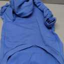 BAOBICUTE Dog Basic Hoodie Soft Dog Clothes Cold Weather Sweaters for Medium Large Dogs Cozy Fabric Warm Sweatshirt with Leash Hole (Blue, XL (Back: 24.8",Chest: 33.86", Neck: 25.2")) (X-Large (35-55 lbs))