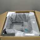 Black Kitchen Sink, Stainless Steel Drop In 15x17x9 Inch Single Bowl Topmount Kitchen And Bar Sink Combo-Stainless Grid,Drain Basket,Faucet Mat,Drain Strainer Set for Modern Style Kitchen&Bar