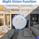 Security Hidden Camera Smoke Detector Spy WiFi Camera HD 1080P Small Cameras with Motion Detection and Night Vision, Wireless Indoor Cam for Home