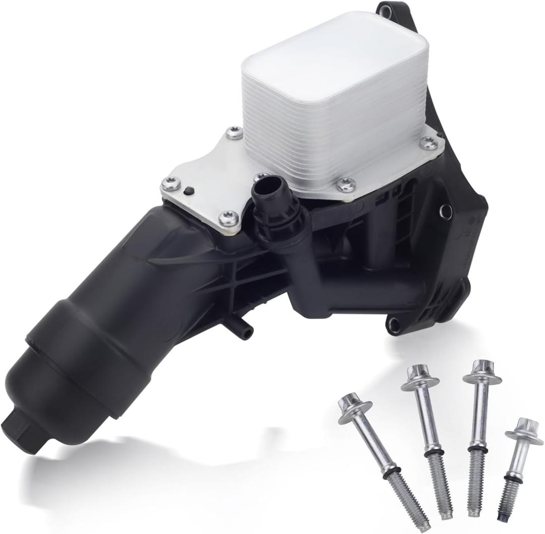 Engine Oil Cooler Filter Housing 11428596283 Compatible with BMW 230i 330i 430i 530i X3 X4 F22 F30 G30 G01 G02