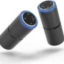 Compact Air Purifier for Home, Dorm, Office  Portable Air Cleaner for Dust, Pet Hair, Smoke  Quiet Operation, Sleek Black Design  Ideal for Bedroom, Desk, and Small Spaces, no filter