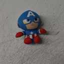 Ty Captain America Plush, Blue/Red/White, Regular