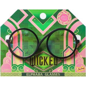 Sun-Staches Wicked Official Elphaba Glasses | Costume Eyewear Accessory | Adult and Child Size