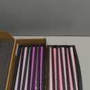 Purple Gradient Tall Taper Candles 12 inch Unscented Smokeless Long Tall Tapered Candle for Candlesticks Sticks Wedding Advent Home Decor Dinner ChristmasSet of 12