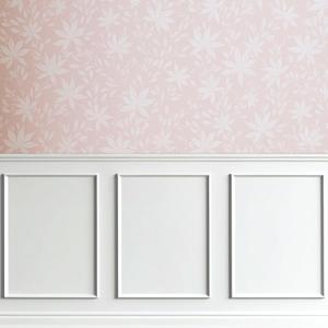 Hungbak 2 Set of 16" x 20" Pre-Cut Accent Wall Molding Trim Kit, Peel and Stick Premade Wainscoting Panels for Interior Decoration, Ready to Assemble Chair Rail Moulding