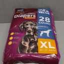 Inspire Pet Care Dog Diapers Female Dogs | Bulk Value Doggie Incontinence, Accidents, for Heat, Pee or Period and Housebreaking (X-Large (28 Count))