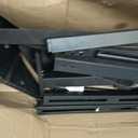 hightall Universal Van Ladder Rack with Roller,Adjustable Length 57-70" with Cargo Stoppers for Van with Rain Gutter,Compatible with Chevy Express 1500 2500 3500 Ford Econoline GMC Savana