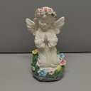 Pohabery Angel Garden Decor Statue Solar Angel Decorations for Yard Outdoor Decorations for Patio Gift for Mom