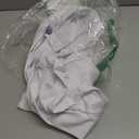 Peomeise 7.2FT Spandex Open Arch Backdrop CoverU-Shaped 2-Sided Backdrop CoverRound Top Chiara Stand Cover for Birthday Party Wedding Ceremony Baby Shower DecorationWhite